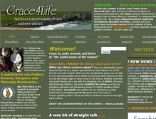 Tablet Screenshot of grace4life.com